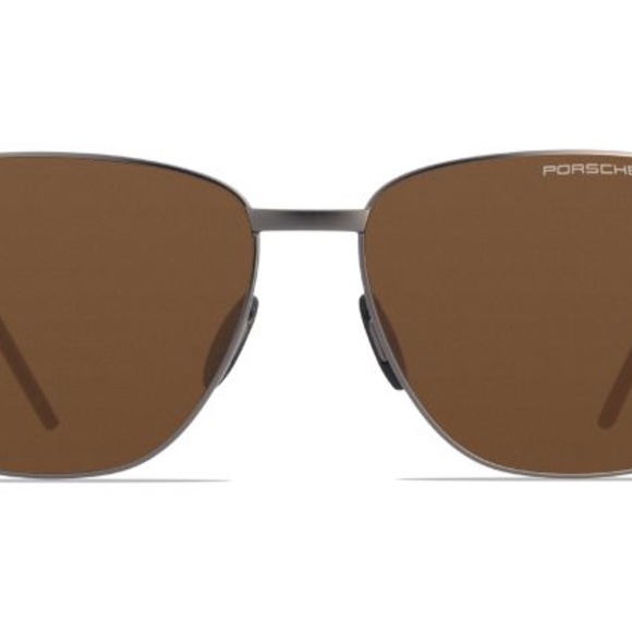 Porsche Design - P'8630-B Brown Polarized Gunmetal Sunglasses 58-15-145 - Picture 4 of 13
